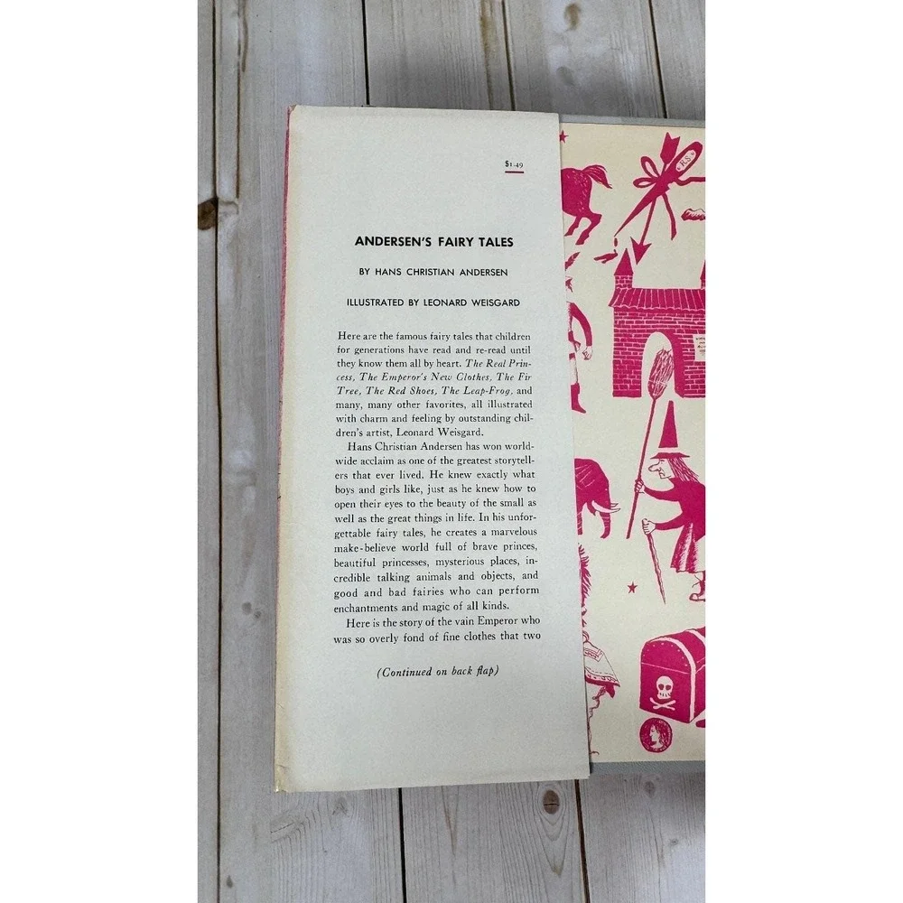 Andersen's Fairy Tales Hans Christian Andersen 1956 Illustrated Doubleday